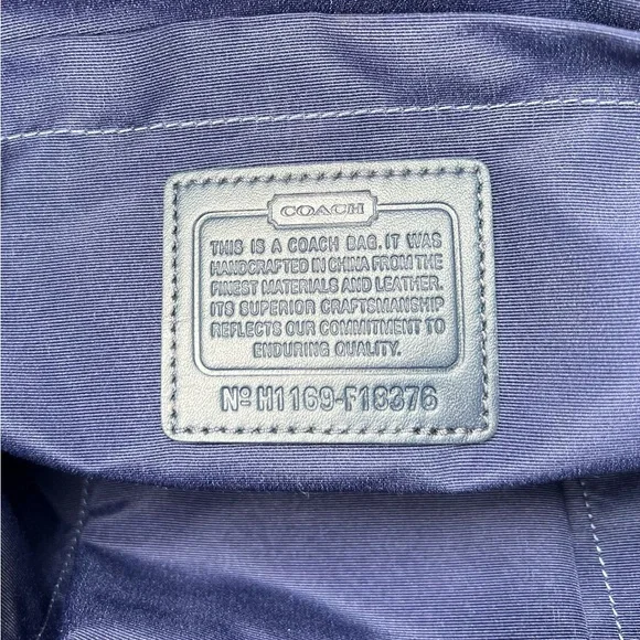 Coach Signature Large Tote Bag - Picture 9 of 12